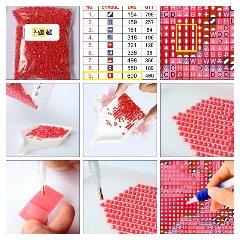 Full Drill Diamond Embroidery  - огляд і ціна Photo Mosaic Print