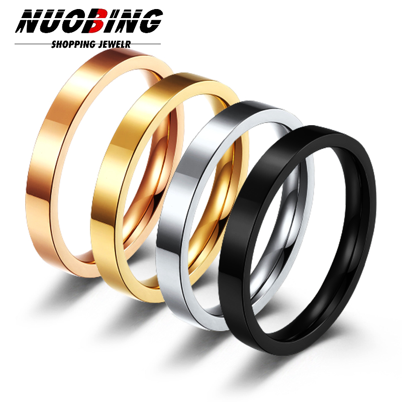 3MM Classic Simple 316L Stainl - огляд і ціна Initial Ring Custom