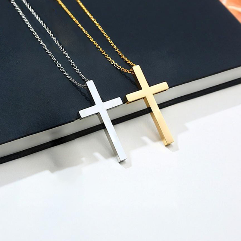 Custom stainless steel cross p - огляд і ціна Birth Flower Necklace