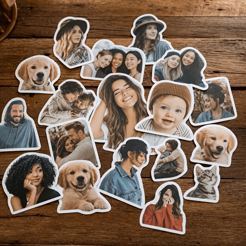 Custom cut stickers, custom ph - огляд і ціна Pet Portrait Custom